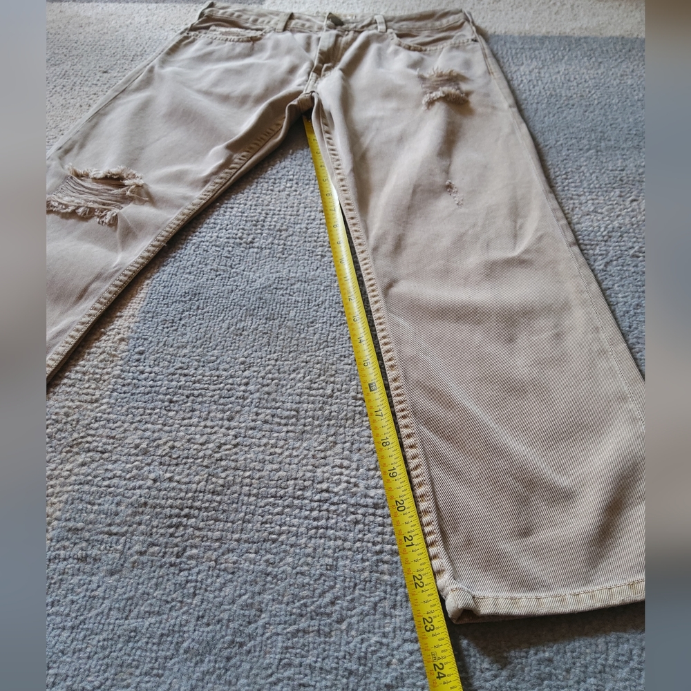 Current/Elliott Sample Distressed Capri Jeans - 31 - image 5